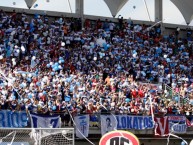 Foto: "En La Florida" Barra: Los Cruzados • Club: Universidad Católica • País: Chile