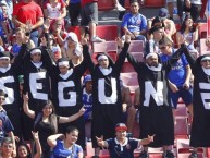 Foto: "Anti universidad católica" Barra: Los de Abajo • Club: Universidad de Chile - La U • País: Chile