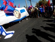 Foto: "Anti universidad católica" Barra: Los de Abajo • Club: Universidad de Chile - La U • País: Chile