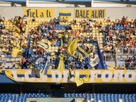 Foto: "Universidad de Concepción vs Universitario de Deportes, año 2019" Barra: Los del Foro • Club: Universidad de Concepción • País: Chile