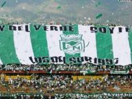 Foto: Barra: Los del Sur • Club: Atlético Nacional • País: Colombia