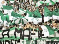 Foto: Barra: Los del Sur • Club: Atlético Nacional