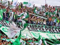 Foto: Barra: Los del Sur • Club: Atlético Nacional • País: Colombia