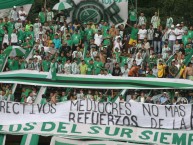 Foto: Barra: Los del Sur • Club: Atlético Nacional