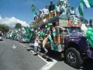 Foto: "Caravana" Barra: Los del Sur • Club: Atlético Nacional