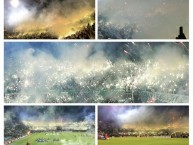 Foto: "Salida" Barra: Los del Sur • Club: Atlético Nacional