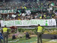 Foto: "La 70" Barra: Los del Sur • Club: Atlético Nacional