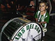 Foto: "Mini barra" Barra: Los del Sur • Club: Atlético Nacional • País: Colombia