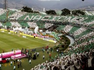 Foto: Barra: Los del Sur • Club: Atlético Nacional • País: Colombia