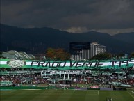 Foto: "PRADO VERDE 1999" Barra: Los del Sur &bull; Club: Atlético Nacional