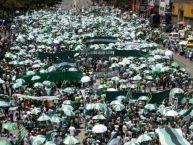 Foto: Barra: Los del Sur • Club: Atlético Nacional