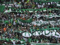 Foto: Barra: Los del Sur • Club: Atlético Nacional • País: Colombia