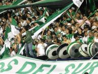 Foto: Barra: Los del Sur • Club: Atlético Nacional • País: Colombia