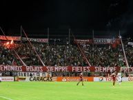 Foto: Barra: Los Demonios Rojos • Club: Caracas • País: Venezuela