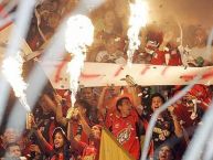 Foto: Barra: Los Demonios Rojos • Club: Caracas • País: Venezuela