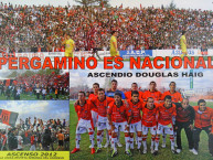 Foto: "ascenso al nacional b, 2012" Barra: Los Fogoneros &bull; Club: Douglas Haig &bull; País: Argentina