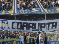 Foto: "AFA corrupta" Barra: Los Guerreros • Club: Rosario Central • País: Argentina