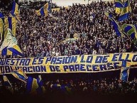 Foto: "Lo Nuestro Es Pasión, Lo De Ellos Es Obligación De Parecerse" Barra: Los Guerreros • Club: Rosario Central • País: Argentina