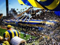 Foto: "Los Guerreros - Gigante de Arrito - Rosario es Centra!" Barra: Los Guerreros • Club: Rosario Central