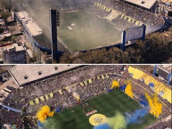 Foto: "Recibimiento de Rosario Central ante Newell’s Old Boys" Barra: Los Guerreros &bull; Club: Rosario Central &bull; País: Argentina