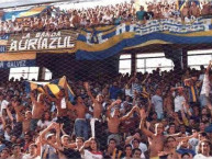 Foto: "Re loco voy a alentarte" Barra: Los Guerreros &bull; Club: Rosario Central &bull; País: Argentina
