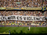 Foto: "AFAnar es violencia" Barra: Los Guerreros • Club: Rosario Central • País: Argentina