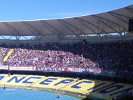 Foto: "La vuelta del León de Collao a su Leonera." Barra: Los Lilas • Club: Club Deportes Concepción