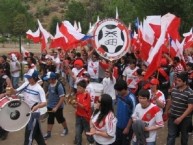 Foto: "Marginales entrando al estadio La Granja" Barra: Los Marginales • Club: Curicó Unido • País: Chile