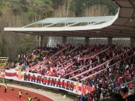 Foto: "29/07/2017, Estadio La Granja, vs la U. de Chile, Fecha 1 Torneo de Transición de Primera División" Barra: Los Marginales • Club: Curicó Unido • País: Chile