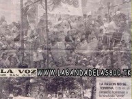 Foto: Barra: Los Mismos de Siempre • Club: Sportivo Belgrano • País: Argentina