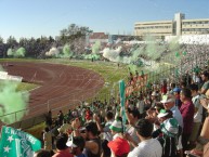 Foto: "Recibimiento" Barra: Los Panzers • Club: Santiago Wanderers