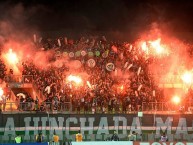 Foto: "Copa Libertadores 2018" Barra: Los Panzers • Club: Santiago Wanderers