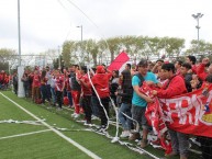 Foto: "banderazo pre-clasico" Barra: Los Papayeros • Club: Deportes La Serena