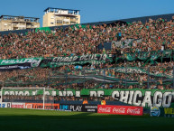 Foto: "en quilmes, vuelta de los visitantes, 2026" Barra: Los Pibes de Chicago &bull; Club: Nueva Chicago