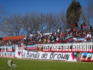 Foto: "contra san telmo, año 2010" Barra: Los Pibes del Barrio • Club: Brown de Adrogué • País: Argentina