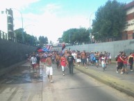 Foto: "caminando a temperley, año 2014" Barra: Los Pibes del Barrio • Club: Brown de Adrogué • País: Argentina