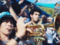 Foto: "Tribunera" Barra: Los Piratas Celestes de Alberdi • Club: Belgrano