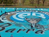 Foto: Barra: Los Piratas Celestes de Alberdi • Club: Belgrano • País: Argentina