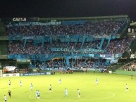 Foto: "21/09/2016 x Coritiba en Brasil" Barra: Los Piratas Celestes de Alberdi • Club: Belgrano • País: Argentina