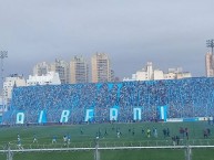 Foto: "La Buelta Esperada" Barra: Los Piratas Celestes de Alberdi • Club: Belgrano • País: Argentina