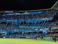 Foto: "21/09/2016 x Coritiba en Brasil" Barra: Los Piratas Celestes de Alberdi • Club: Belgrano