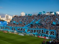 Foto: "LEJOS, EL MAS POPULAR" Barra: Los Piratas Celestes de Alberdi • Club: Belgrano • País: Argentina