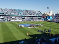 Foto: "En el gigante de Alberdi" Barra: Los Piratas Celestes de Alberdi &bull; Club: Belgrano