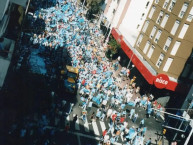 Foto: Barra: Los Piratas Celestes de Alberdi &bull; Club: Belgrano &bull; País: Argentina