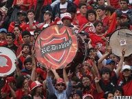 Foto: Barra: Los REDiablos • Club: Ñublense • País: Chile