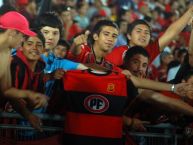 Foto: Barra: Los Rojinegros • Club: Rangers de Talca