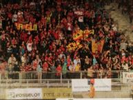 Foto: Barra: Los Rojinegros • Club: Rangers de Talca