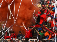 Foto: Barra: Los Rojinegros • Club: Rangers de Talca