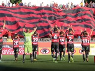 Foto: "Recibimiento 2016" Barra: Los Rojinegros • Club: Rangers de Talca