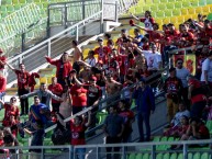 Foto: "Visitante ante Wanderers 2018" Barra: Los Rojinegros • Club: Rangers de Talca